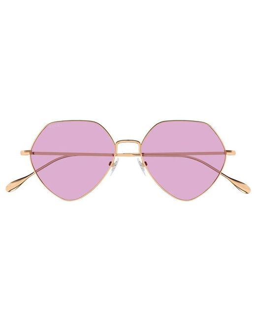 Gucci Pink Sunglasses