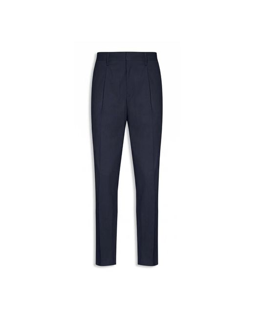 Lardini Blue Slim-Fit Trousers for men