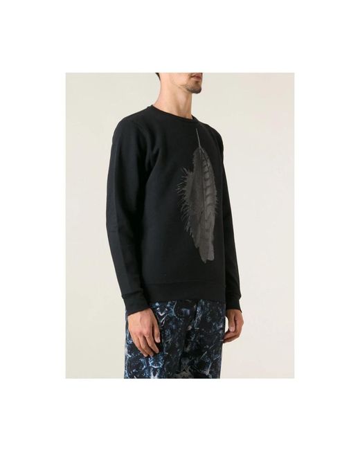 Marcelo Burlon Black Sweatshirts for men