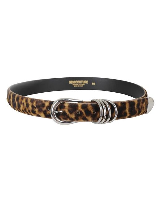 Belts di Semicouture in Black