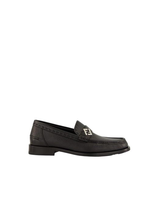 Fendi Black Loafers for men