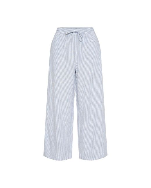 Wide Trousers Part Two de color Blue