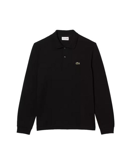 Lacoste Black Polo Shirts for men