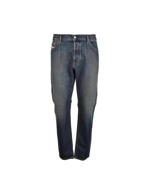 DIESEL Gray Slim Fit Jeans for men