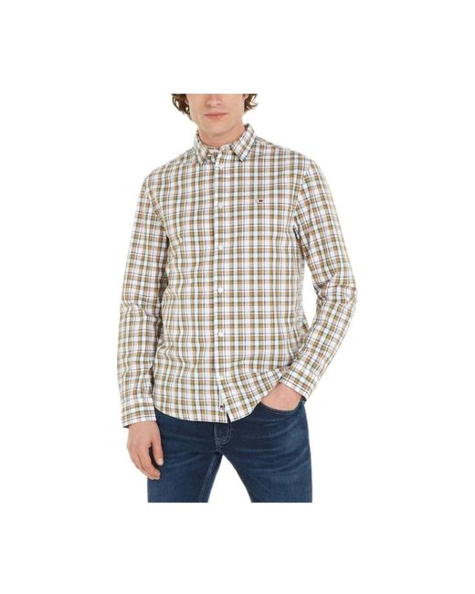 Tommy Hilfiger Gray Casual Shirts for men