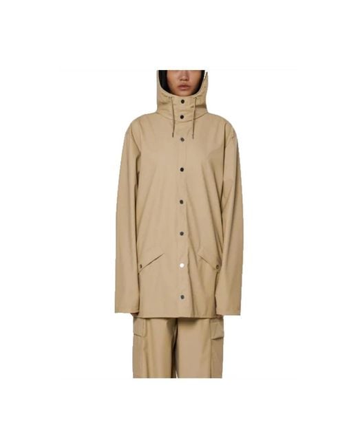 Rains Women's Natural Parkas