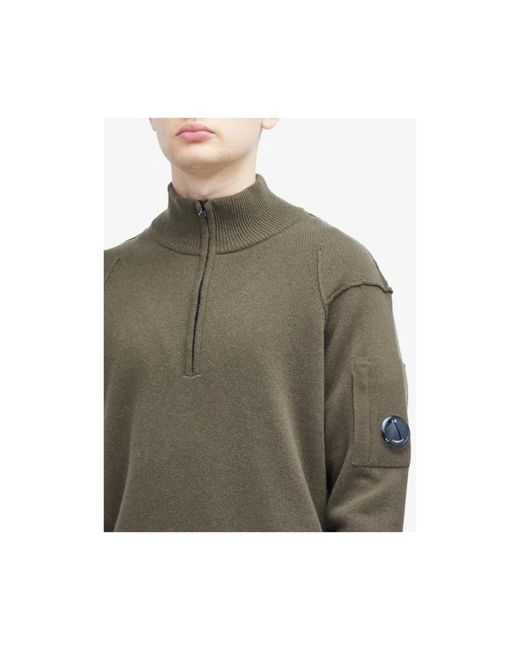 C P Company Green Turtlenecks for men