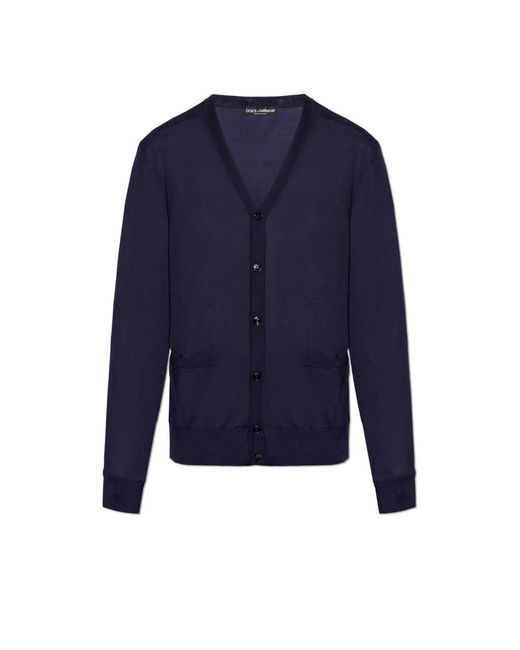 Cardigans Dolce & Gabbana de hombre de color Blue
