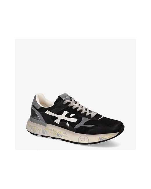 Premiata Black Sneakers for men