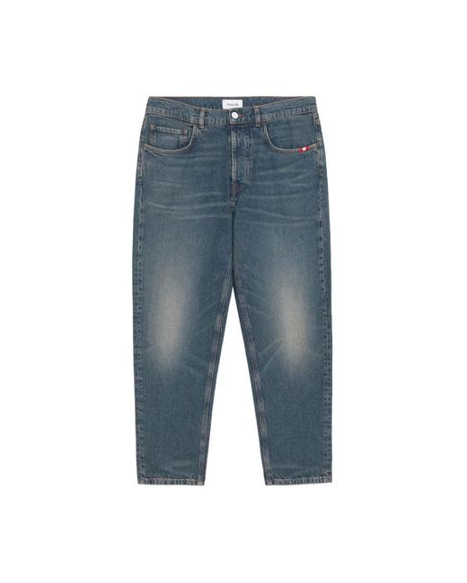 AMISH Blue Loose Fit Jeans for men