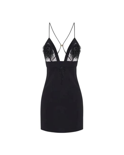 Elisabetta Franchi Short Dresses in het Black