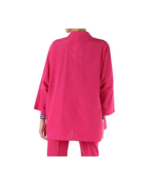 Pennyblack Pink Oversize taffeta shirt