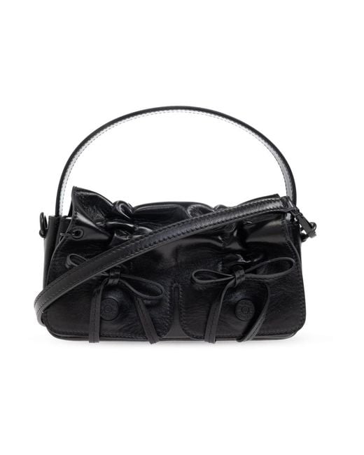Acne Black Multipocket Micro Crossbody Lux