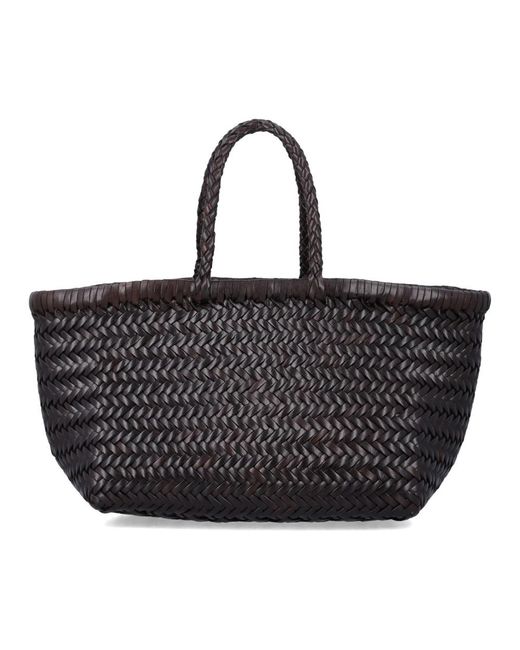 Tote Bags Dragon Diffusion de color Black