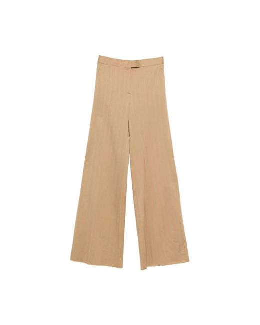 Max Mara Natural Wide Trousers