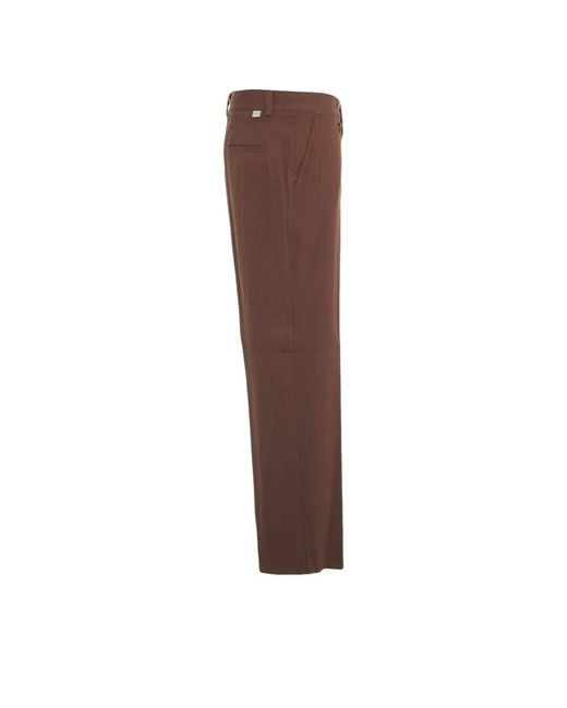 Paolo Pecora Brown Chinos for men