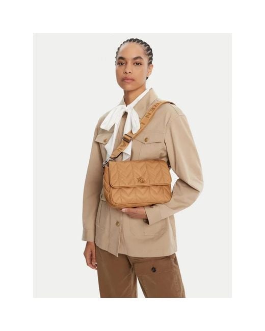 Ralph Lauren Brown Shoulder Bags