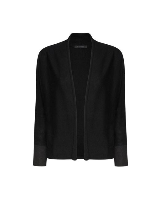 Elena Miro Open Vest in het Black