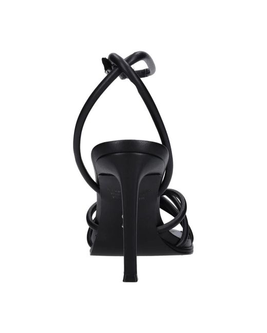 Steve Madden Black High Heel Sandals