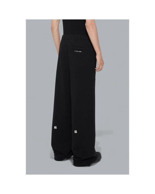 44 Label Group Monk Sweatpants in het Black voor heren