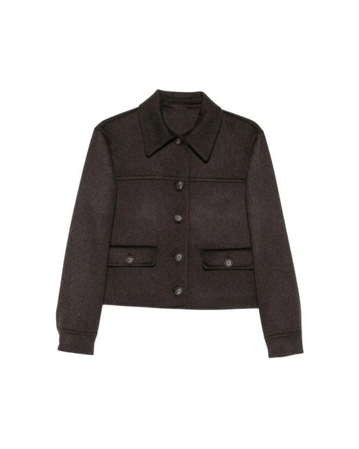 Brunello Cucinelli Black Light Jackets