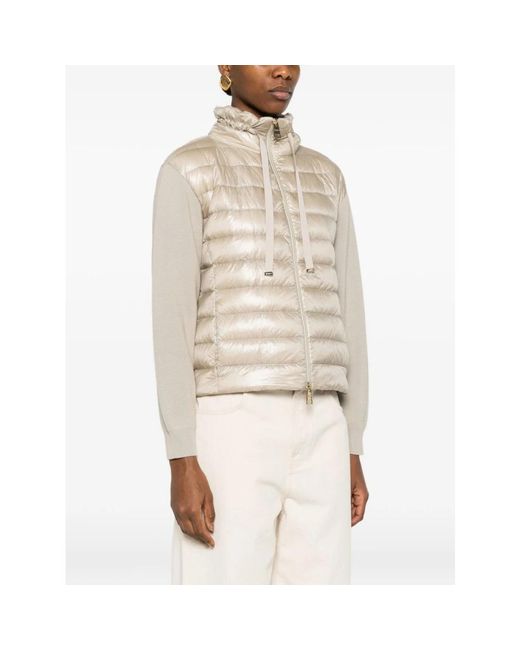 Down Jackets Herno de color Natural