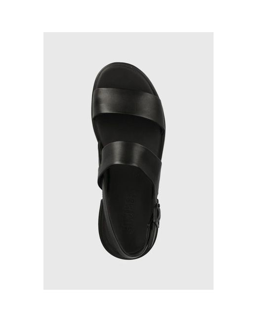 Flat Sandals Camper en coloris Black