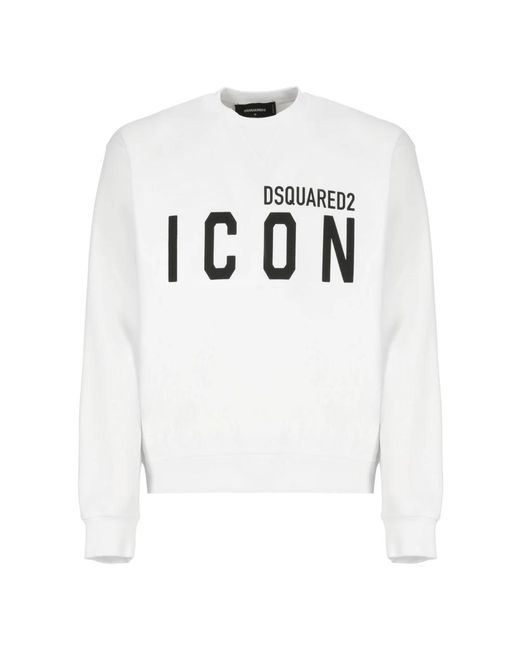 DSquared² White Sweatshirts for men