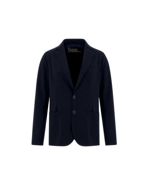 Herno Blue Blazers for men