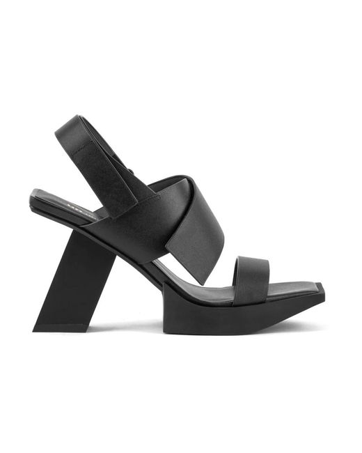 United Nude Black High Heel Sandals