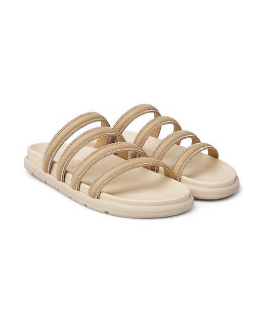 Sliders Loriblu en coloris Metallic