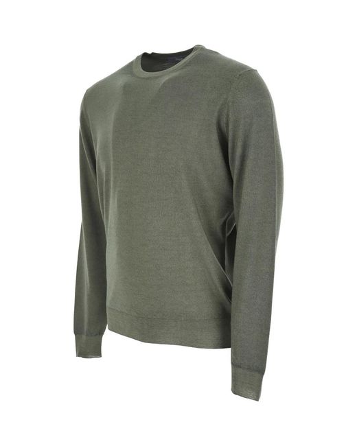 Round-Neck Knitwear Drumohr pour homme en coloris Green