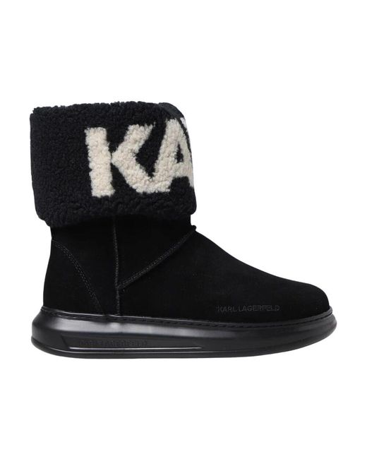 Winter Boots Karl Lagerfeld en coloris Black