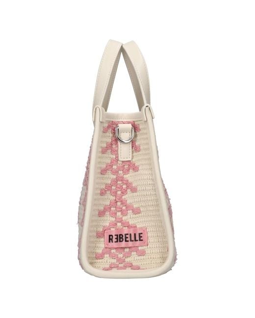 Rebelle Pink Shopping Bags