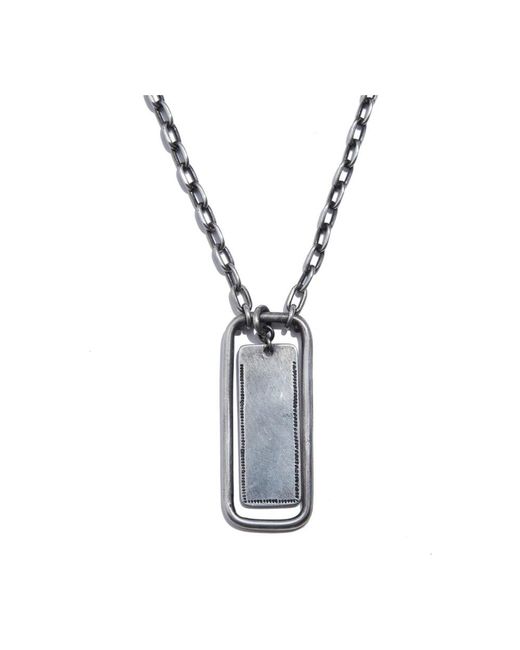 Werkstatt:münchen Metallic Necklaces for men