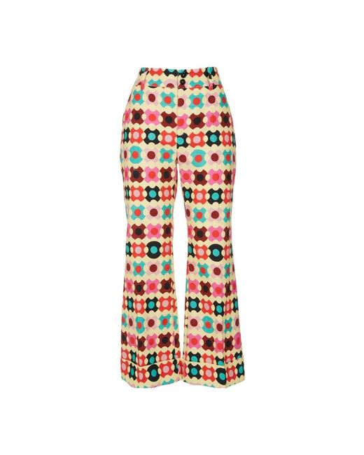 LaDoubleJ Hendrix Broek in het Multicolor