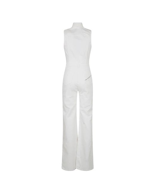Elisabetta Franchi White Jumpsuits