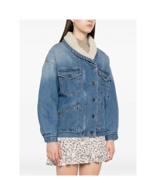 Isabel Marant Denim Jackets in het Blue