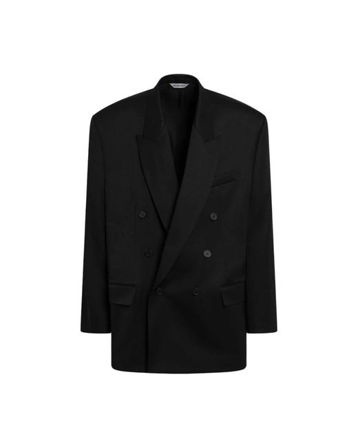 Balenciaga Too Far Tailored Jacket in het Black voor heren