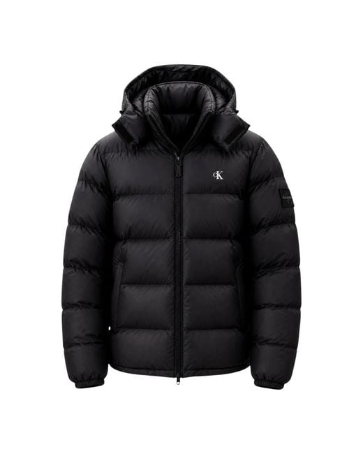 Winter Jackets Calvin Klein de hombre de color Black