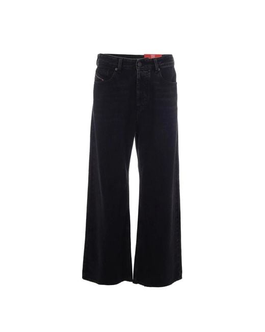 DIESEL Blue Wide Jeans