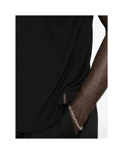 Zanone Black T-Shirts for men