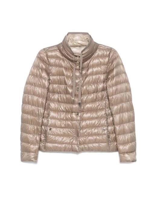 Herno Brown Winter Jackets