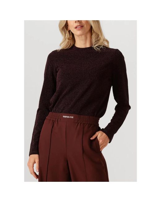 Object Objfilipa L/S Lo Top 141 Div in het Brown