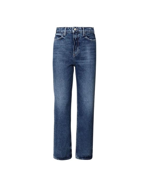 ICON DENIM Jeans ,Blauw ,Denim Blauwe Denim Slim Fit Jeans in het Blue