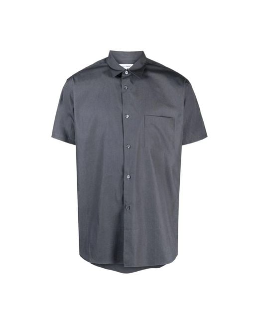 Comme des Garçons Blue Short Sleeve Shirts for men