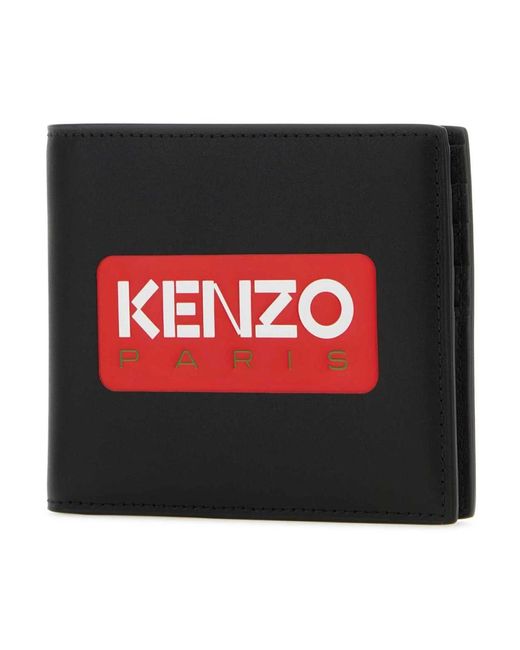 KENZO Portemonnaie mit Print in Red für Herren