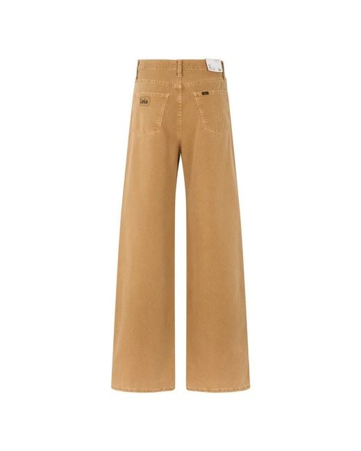 Lois Natural Wide Jeans