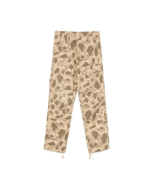 Carhartt Hellbraune cargo hose mit taschen in Natural für Herren