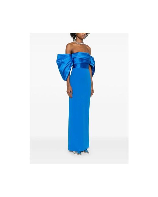 Maxi Dresses Solace London de color Blue